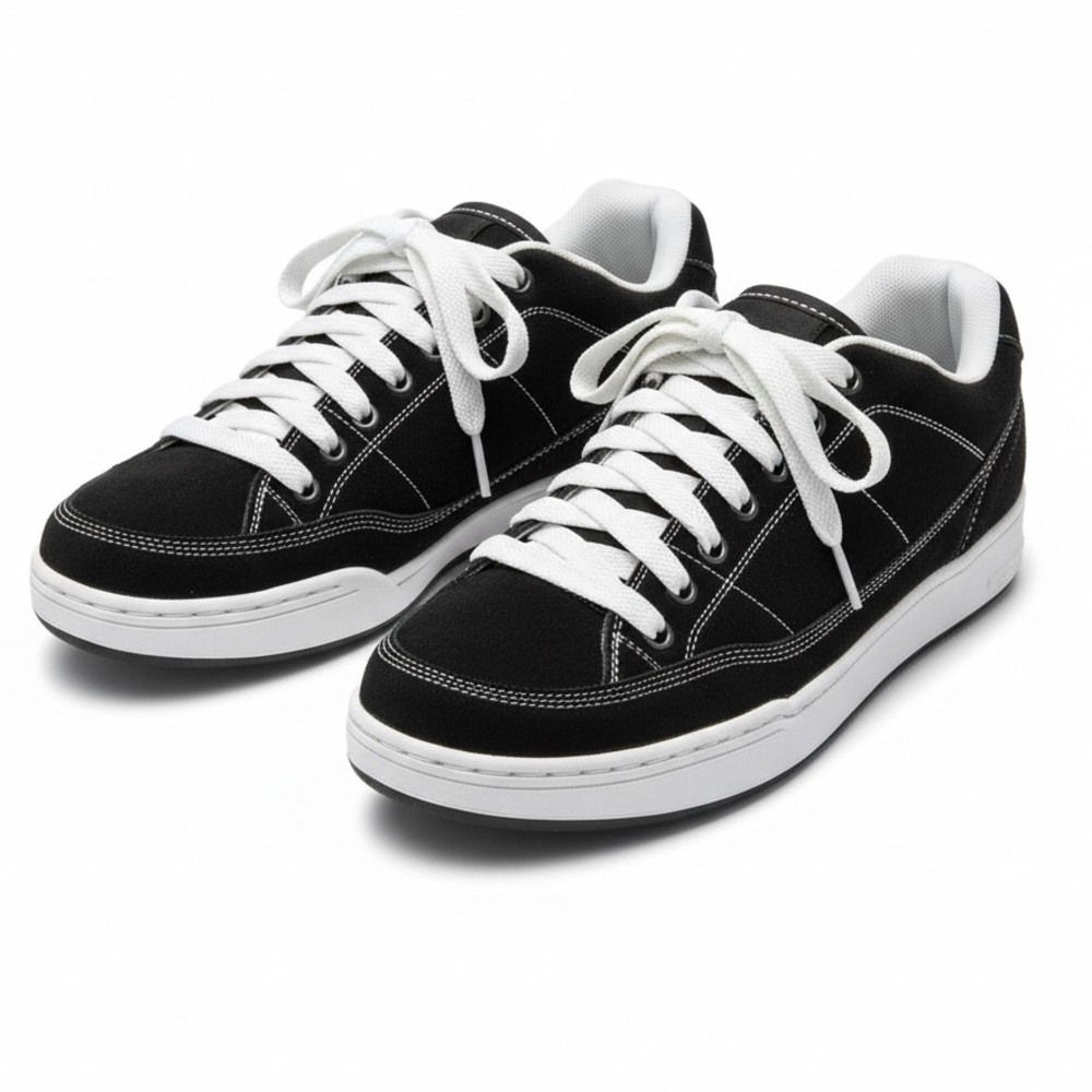 Sketchers Klone Cronie  Navy/Black and White Sneakers